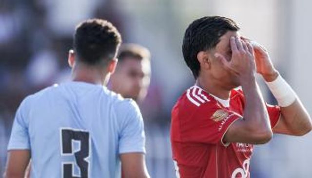 جانب من مباراة غزل المحلة والأهلي