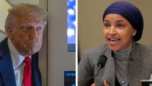 ترامب وإلهان عمر