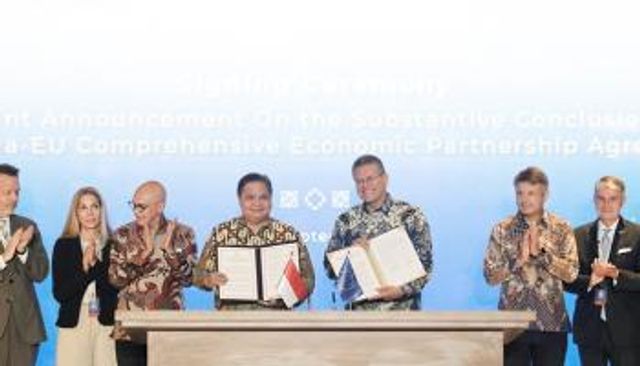 اتفاق للتبادل التجاري الحر بين إندونيسيا والاتحاد الأوروبي