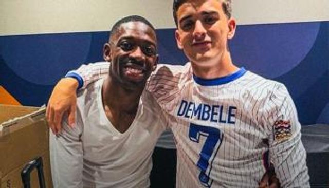 عثمان ديمبلي وغافي