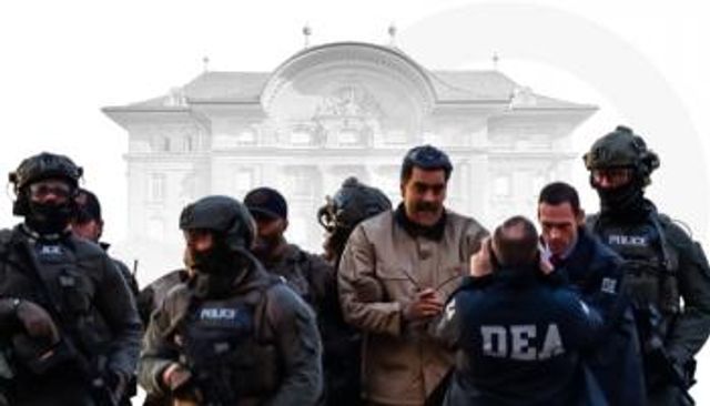 اعتقال الرئيس الفنزويلي نيكولاس مادورو