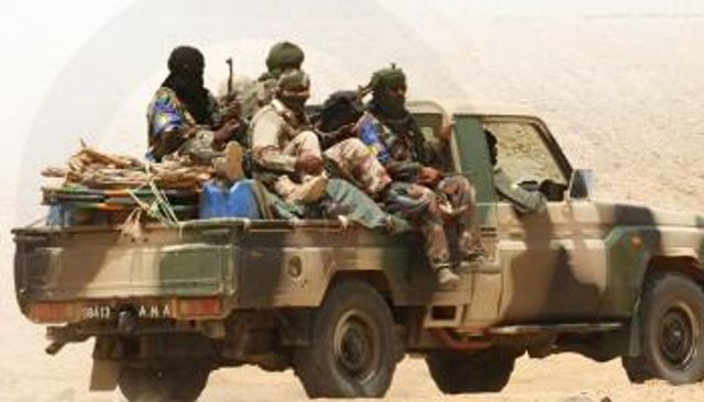 عناصر من جماعة نصرة الإسلام والمسلمين