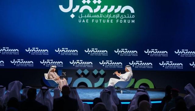 الدكتور سلطان الجابر خلال كلمته بافتتاح أسبوع أبوظبي للاستدامة