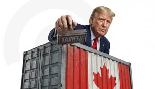 ترامب يهدد كندا برسوم جمركية بنسبة 100% 