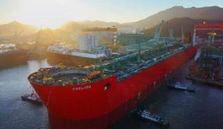 بريلود FLNG أكبر ناقلة في العالم