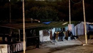 مخيم كاليه العشوائي شمال فرنسا