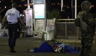 جانب من الهجوم الإرهابي