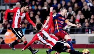 مواجهة ساخنة في انتظار برشلونة وأتلتيك بلباو