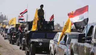 قوات من الحشد الشعبي والجيش العراقي