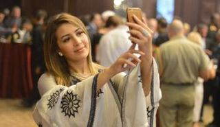 المطربة جنات بالقفطان المغربي 