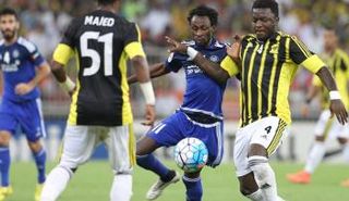 البرازيلي نيلمار يقود ناديه النصر الإماراتي للفوز على مضيفه الاتحاد السعودي