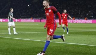 جيمي فاردي مهاجم منتخب إنجلترا ونادي ليستر سيتي