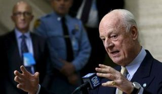 مبعوث الأمم المتحدة الخاص إلى سوريا ستافان دي ميستورا