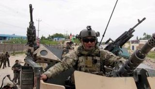 قوات أمن أفغانية