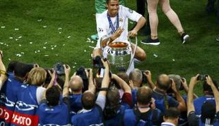 البرتغالي كريستيانو رونالدو، مهاجم ريال مدريد الإسباني