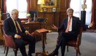 جون كيري وبوريس جونسون