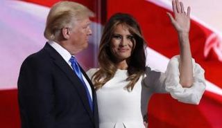 دونالد ترامب وزوجته ميلانيا