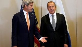 سيرجي لافروف وجون كيري