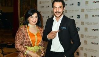 الفنان باسل الخياط والمصممة مها السباعي