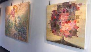 جانب من الأعمال الفنية في 