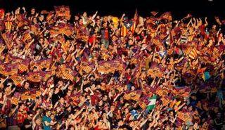 جماهير برشلونة