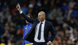 الفرنسي زين الدين زيدان، المدير الفني لفريق ريال مدريد الإسباني