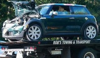 السيارة التي اصطدمت بها سيارة ليوناردو