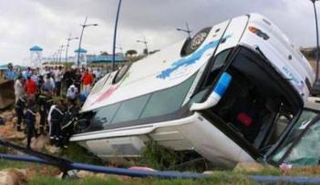 انقلاب حافلة - أرشيفية