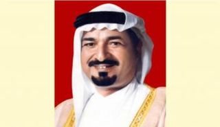 الشيخ حميد بن راشد النعيمي عضو المجلس الأعلى حاكم عجمان 