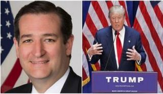 دونالد ترامب وتيد كروز