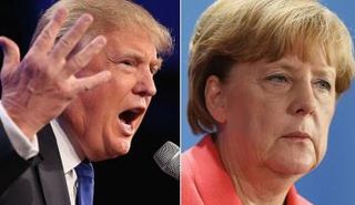ميركل ودونالد ترامب