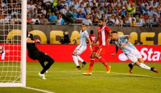 صورة من المباراة 