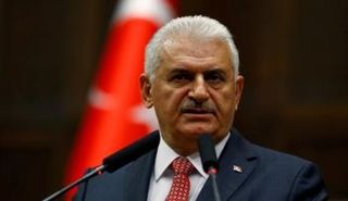 بن علي يلدريم رئيس وزراء تركيا