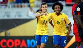 كوتينيو تألق في فوز ساحق للبرازيل 