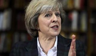 تريزا ماي وزيرة الداخلية البريطانية (رويترز)