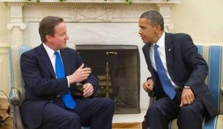 باراك أوباما وديفيد كاميرون