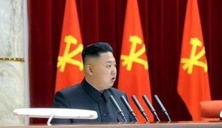 رئيس كوريا الشمالية كيم جونغ-اون