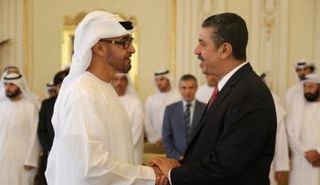  لقاء بحاح مع الشيخ محمد بن زايد 