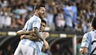 صورة من المباراة 