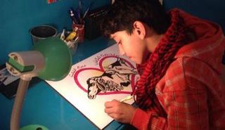 الطفل الفلسطيني محمد قريقع