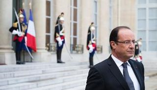 الرئيس الفرنسي فرانسوا هولاند