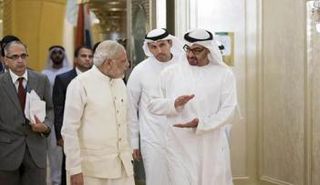 زيارة محمد بن زايد للهند