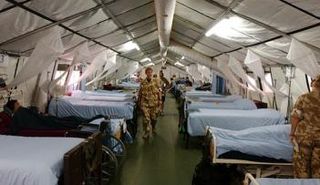 مستشفى ميداني بالعراق