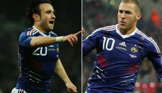 كريم بنزيمة وماتيو فالبوينا 