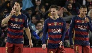 ثلاثي برشلونة وحزن لاعبي أرسنال 