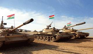 القوات الكردية