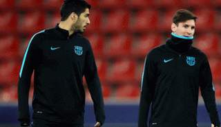 ميسي وسواريز