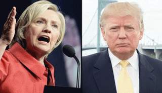 ترامب وكلينتون