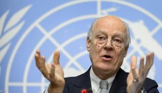 مبعوث الأمم المتحدة لسوريا سيتافان دي ميستورا