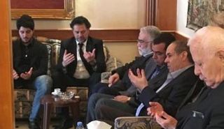 عزاء الفنان اللبناني راغب علامة في وفاة والدته